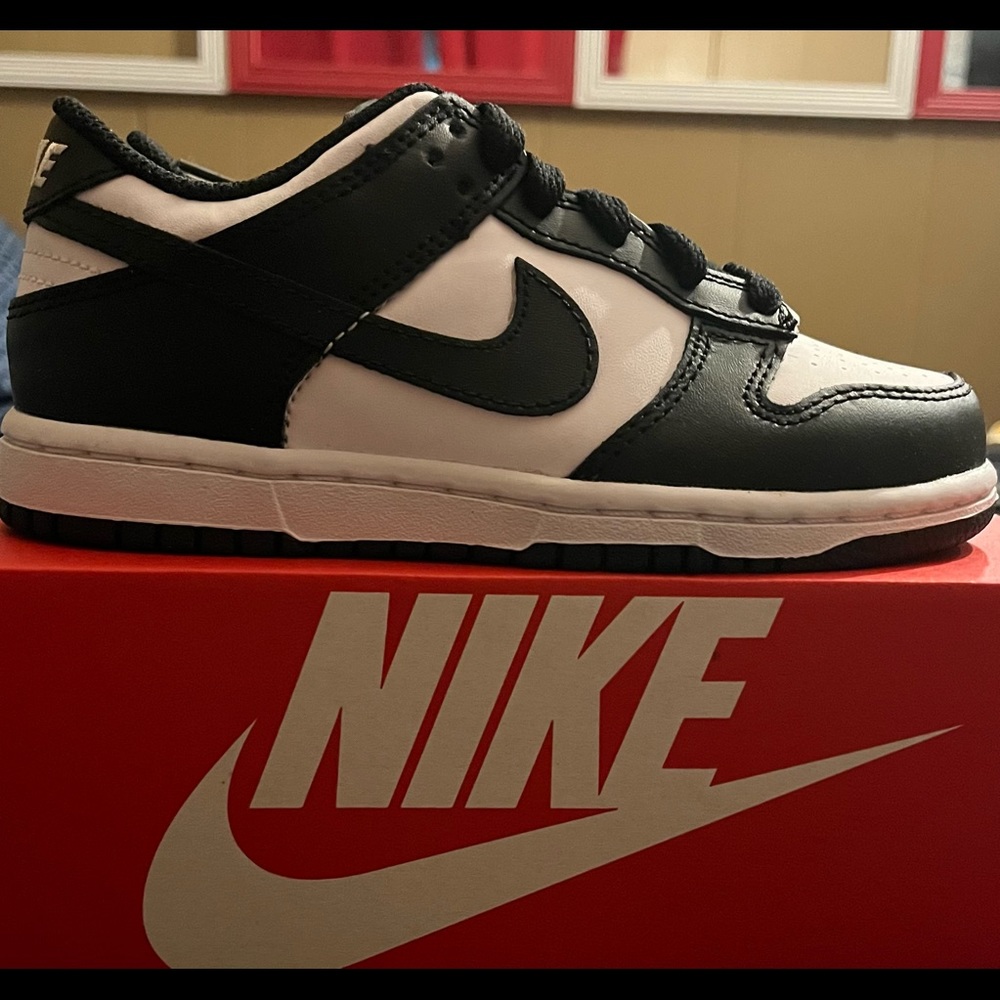 Nike Dunk Low (Panda) Toddler - Picture 2 of 6